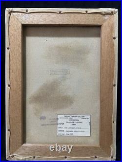 TOULUSE-LAUTREC painting oil on canvas signed stamped vintage