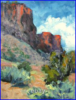 TRUJILLO Original ART /not jose IMPRESSIONIST southwest New Mexico oil painting