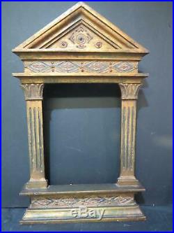 Tabernacle Frame 1800s for 9 x 7 Canvas Antique Frame Arts & Crafts