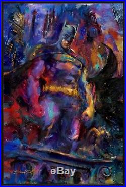The Dark Knight by Blend Cota 60 X 40 Original Oil on Canvas