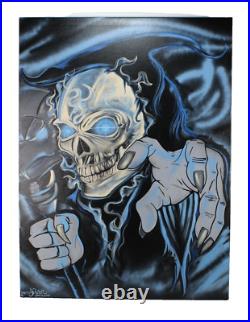 The Reaper Illustrative Painting Signed Kahrhon 2010