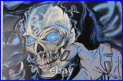 The Reaper Illustrative Painting Signed Kahrhon 2010