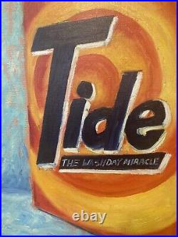 The Washday Miracle original art oil painting on canvas signed