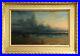 Theodore-Gudin-1802-1880-Signed-French-Marine-Oil-Canvas-Boats-Figures-Sunset-01-ehy