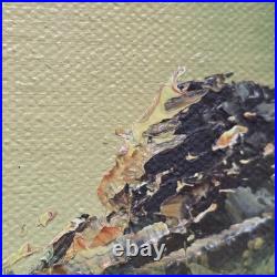 Tok Hwang Original Oil On Canvas Alaskan River Scene Signed & Numbered