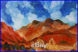 Tony Abeyta original oil on canvas Sedona From Memory Landscape Arizona