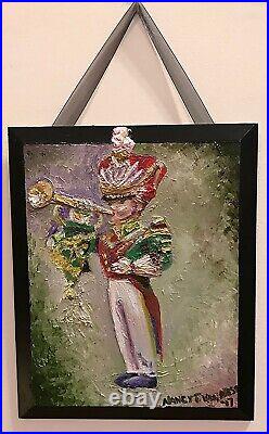 Toy Soldier, 8x10, Original Oil Painting, Signed, Art