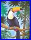 Tucan-pet-bird-painting-tropical-gift-original-artist-acrylic-on-canvas-01-fttv