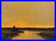 Twilight-Wetlands-Realism-Landscape-OIL-PAINTING-ART-IMPRESSIONIST-Original-Gold-01-sk
