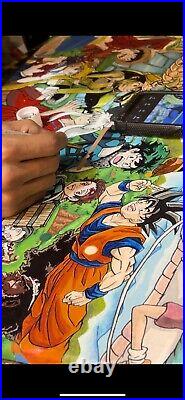 Ultimate anime painting on canvas original