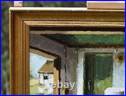 Valuable Old Painting On Canvas Home Interior