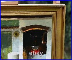 Valuable Old Painting On Canvas Home Interior