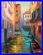 Venice-Painting-Original-Impressionism-Art-Italy-Canal-Oil-on-Canvas-Artwork-01-emu