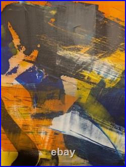Vibrant Abstract Painting Original Acrylic On Canvas