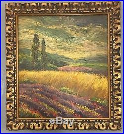 Vincent Van Gogh Original Oil On Canvas Painting