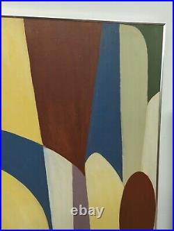 Vintage 1963 ROBINSON MURRAY Midcentury Abstract Painting Boston Expressionist
