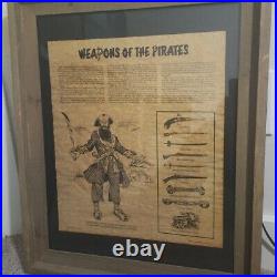 Vintage Blackbeard Painting