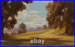 Vintage California Landscape Oil Painting Earl Graham Douglas Listed Pasadena