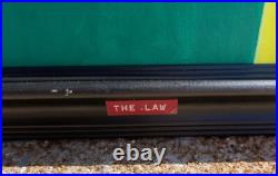 Vintage Geometric Shapes Acrylic Painting Modern Art Wall Hanging Signed Menges