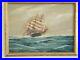 Vintage-J-Arnold-Tall-Ship-oil-painting-on-canvas-board-01-qna