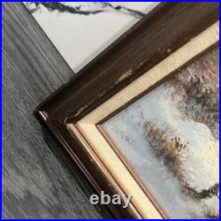 Vintage Larry Mayer Signed Oil Painting Vintage Larry Mayer Signed Oil Painting