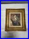 Vintage-MCM-Woodpecker-Oil-On-Canvas-Painting-Signed-Original-01-awd