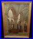 Vintage-Oil-Painting-St-Bavo-Church-The-Netherlands-Carl-W-Houbein-Listed-Dutch-01-xhb