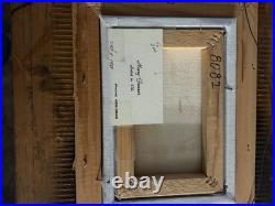 Vintage Original Oil Painting Landscape on Canvas Signed