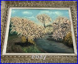 Vintage Original Oil Painting Signed by Artist 1964