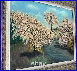 Vintage Original Oil Painting Signed by Artist 1964