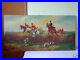 Vintage-Signed-Hale-English-Equestrian-Fox-Hunting-Hunt-Scene-Painting-On-Canvas-01-unt