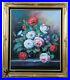 Vintage-Signed-Original-Still-Life-Oil-on-Canvas-Floral-Peonies-Bouquet-Realism-01-ep
