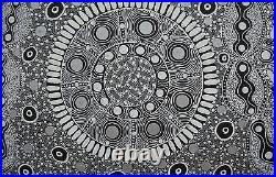 Warrina Designs Australian Aboriginal Art indigenous Painting Canvas Dot Utopia