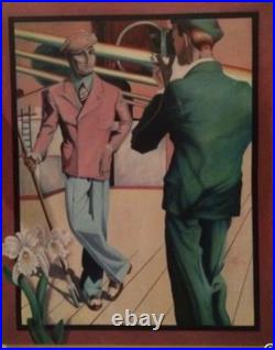 We Stress The Importance Of Correct Travel Attire, Acrylic On Canvas