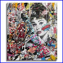 Wow Audrey Original Painting on canvas