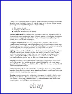 YARY DLUHOS Woman Female Figure Girl Mirror Dress Original Art Oil Painting