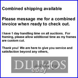 YARY DLUHOS Woman Female Figure Girl Mirror Dress Original Art Oil Painting