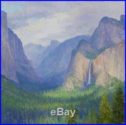 Yosemite Falls Original Oil on Canvas by Curt Walters
