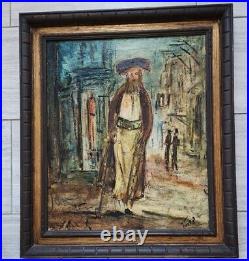 Zvi Raphaeli Israeli Art Oil On Canvas 24/20 Painting