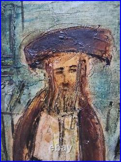 Zvi Raphaeli Israeli Art Oil On Canvas 24/20 Painting